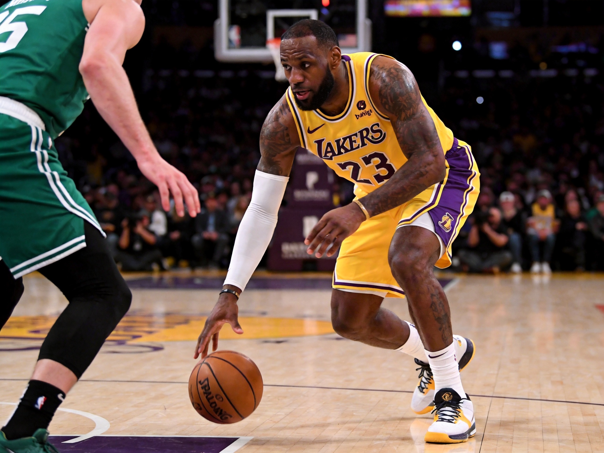 NBA常规赛 湖人vs凯尔特人